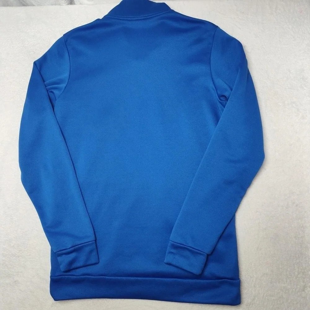 Nike Sweatshirt‎ Mens S Blue 1/4 Zip Pullover Mock Neck Dri-FIT CU6217-480
